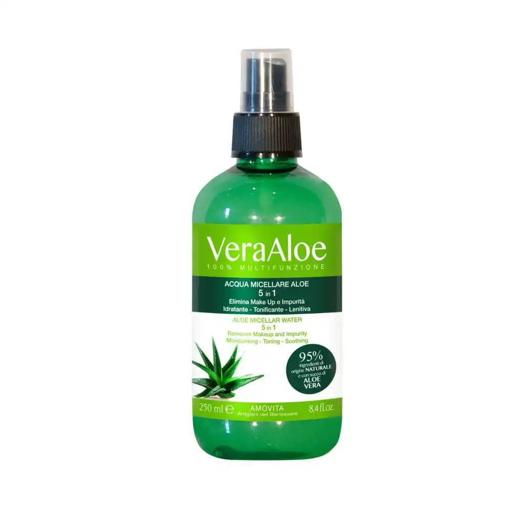 AMOVITA VERA ALOE ACQUA MICELLARE 250ML