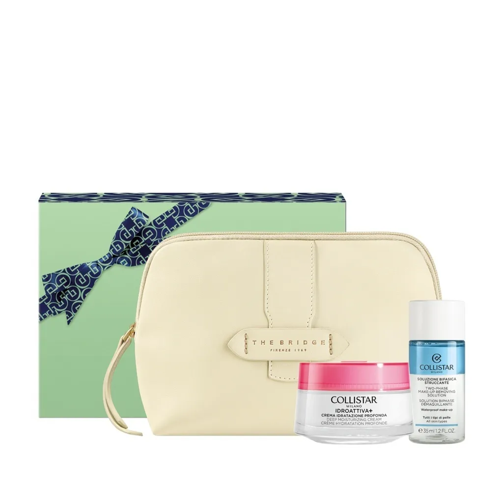 COLLISTAR IDROATTIVA CREMA IDRATAZIONE PROFONDA 50ML MINI BI FASICO 35ML POCHETTE THE BRIDGE