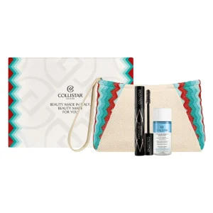 COLLISTAR IMPECCABILE MASCARA NERO SOLUZIONE BIFASICA STRUCCANTE 35ML POCHETTE