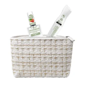 DEBORAH 02 Pochette foderata COLORE BIANCO mascara FORMULA PURA VOLUME BIO SMALTO MULTIFUNZIONE